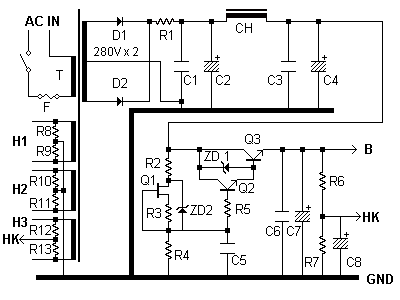 6G-A4 Single No-NFB Amplifier d H}