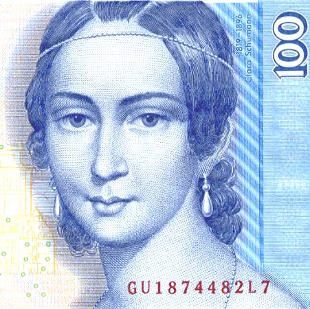 100 DM \ Clara Schumann (59K)